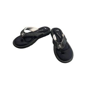 Nike Womens Black Comfort Thong Flip Flop Sandals Sz 5 SKU 8942
